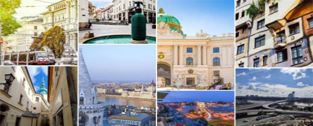 ТРИ СТОЛИЦЫ на Дунае  - Будапешт, Вена,  Братислава