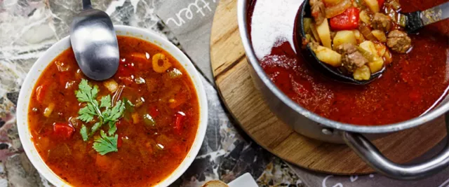 Настоящий венгерский суп гуяш