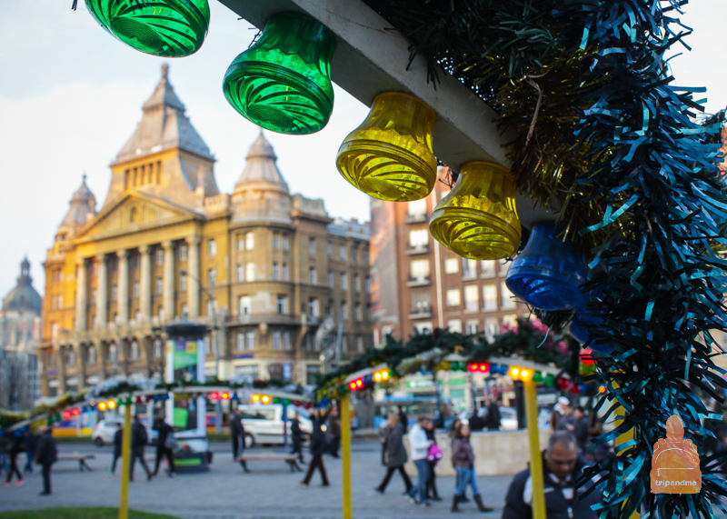 Площадь Ференца Деака на Новый год
